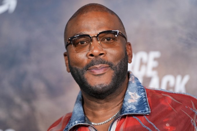 Tyler Perry at Tyler Perry’s “Divorce In The Black” New York premiere held at the Regal Times Square on July 8, 2024 in New York, New York.